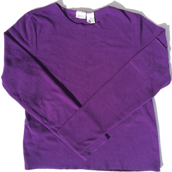 Xhilaration Other - Xhilaration Sleepwear fleece long sleeve top XS purple loungewear